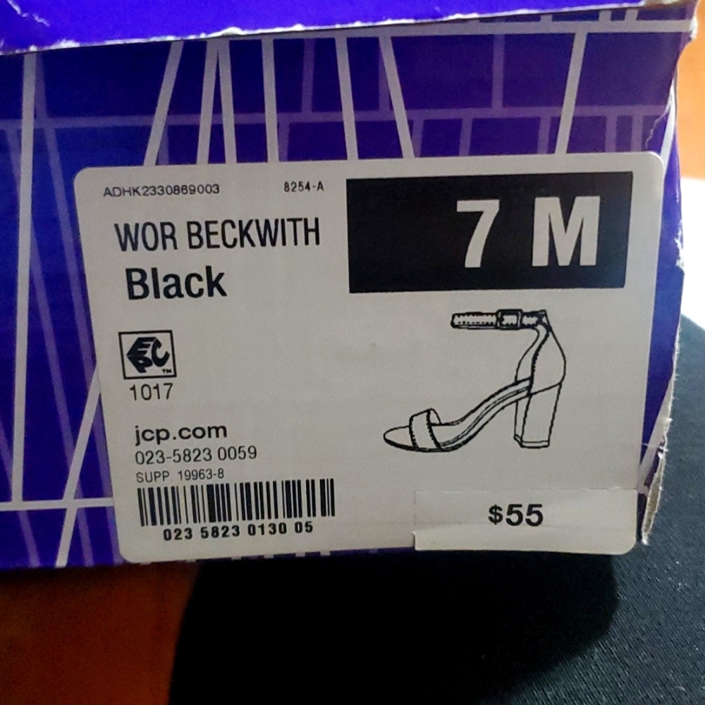 Black Worthington Heels